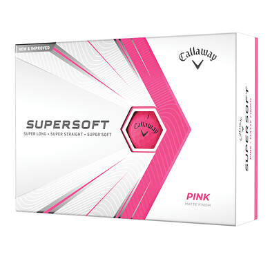 Callaway Supersoft 21 Matte Pink Golf Balls